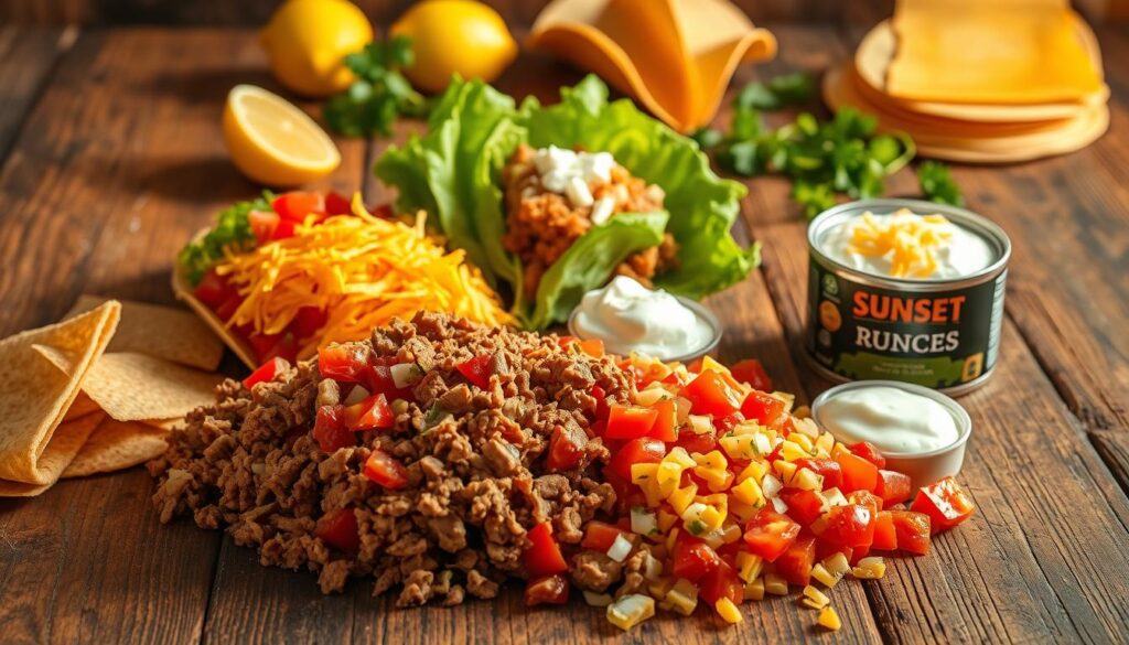 canned taco ingredients