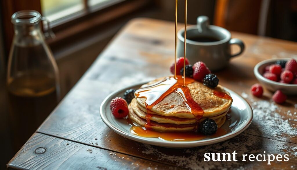 homemade sourdough pancakes