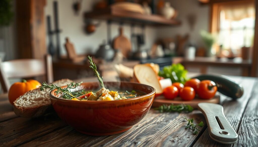 Chicken Vegetable Soup Serving Ideas