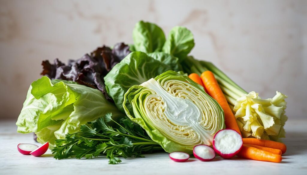 Chinese Cabbage Salad Base Ingredients