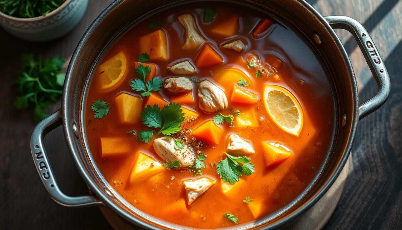 Mexican chicken soup recipe
