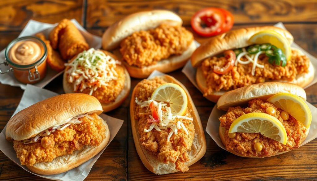 Regional Fish Sandwich Variations