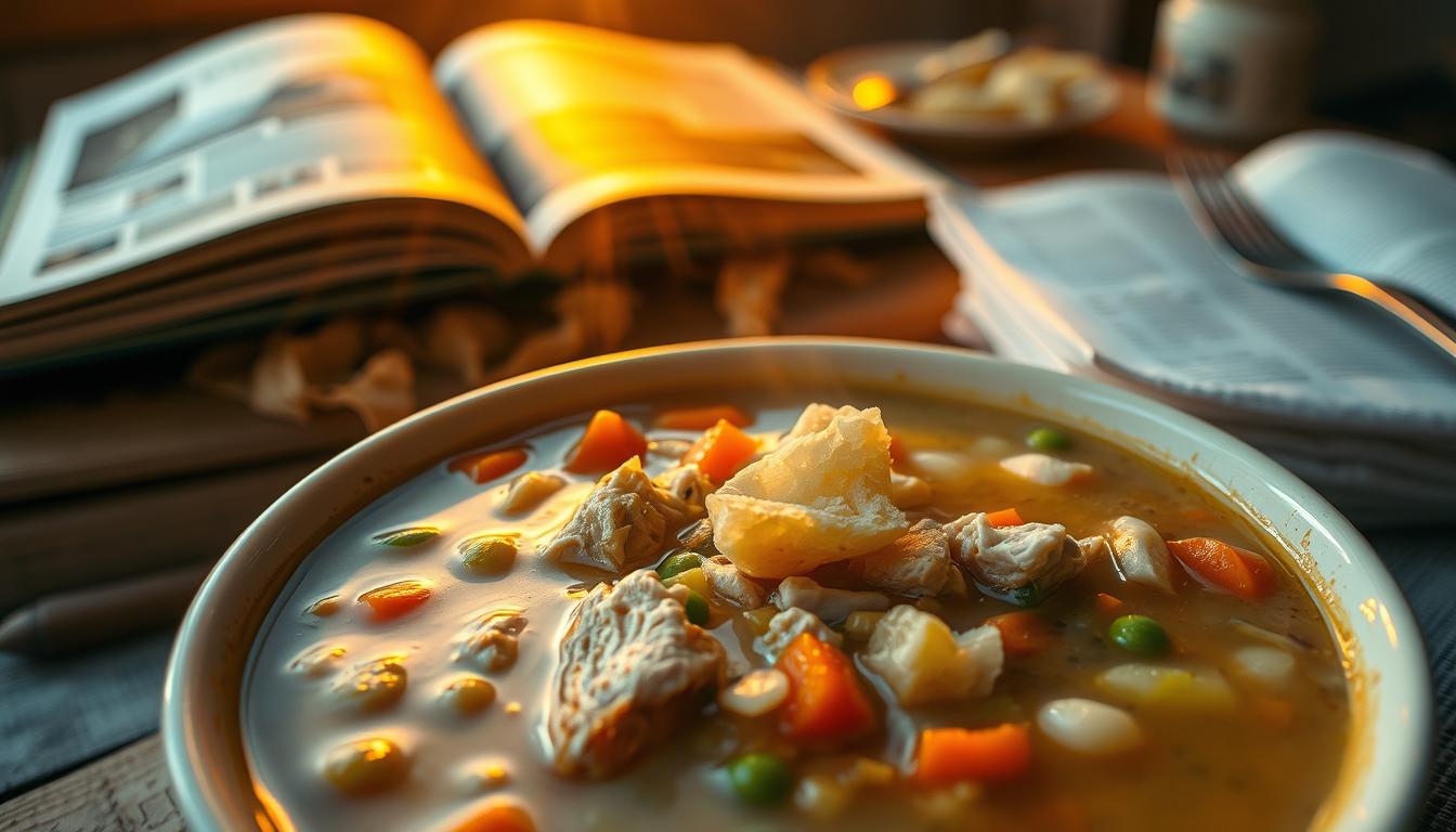 chicken pot pie soup recipe