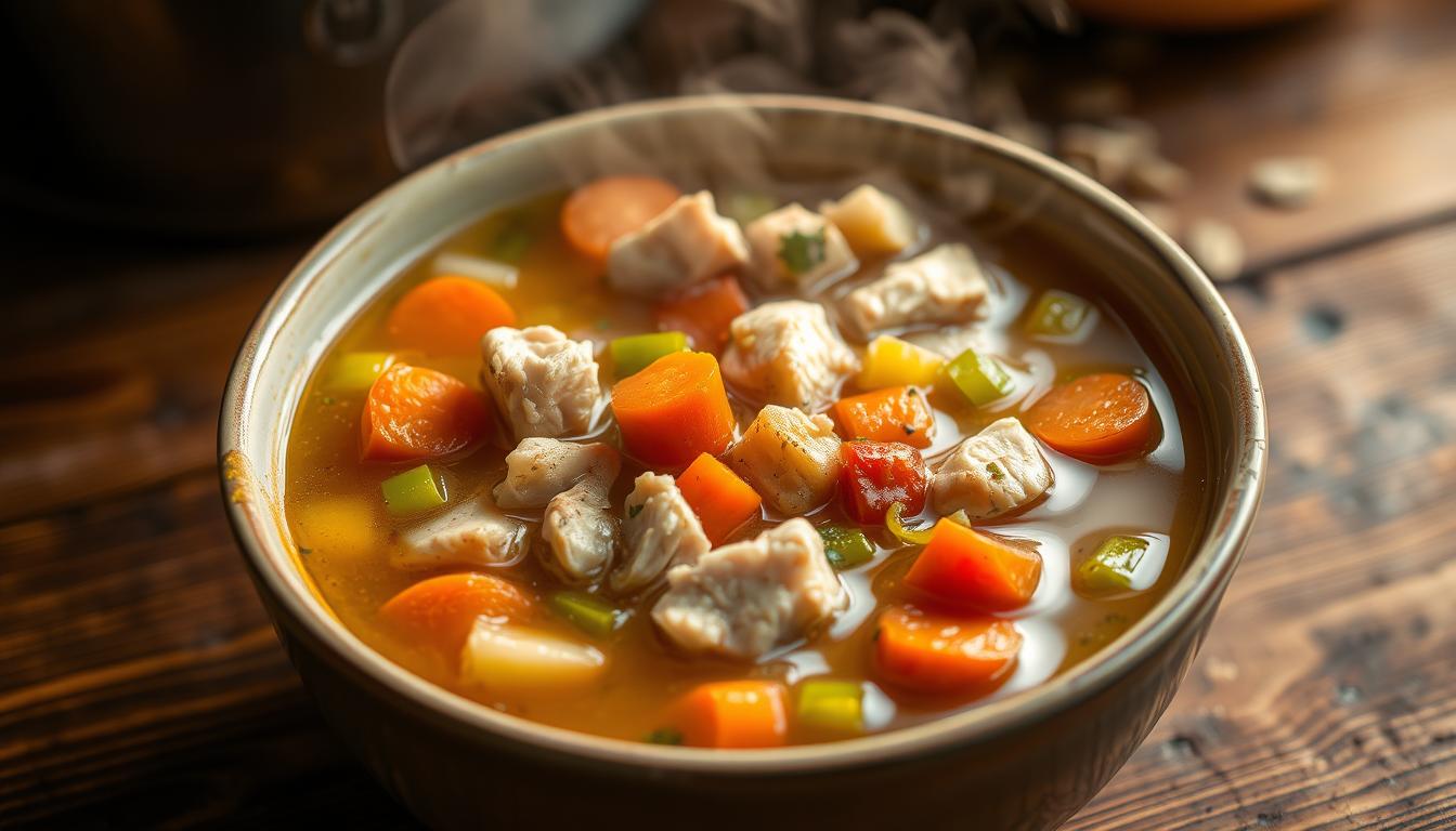 chicken vegetable soup recipe