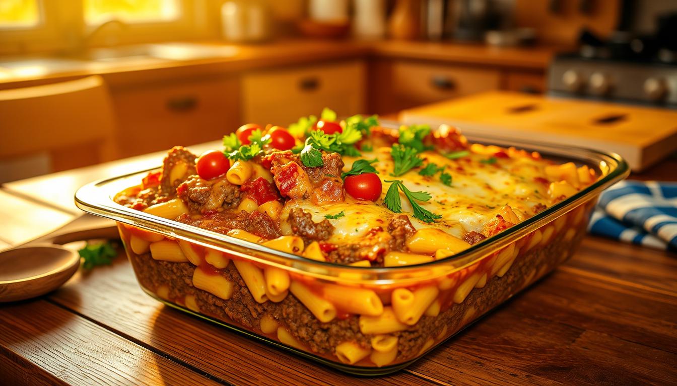 ground beef casserole recipe