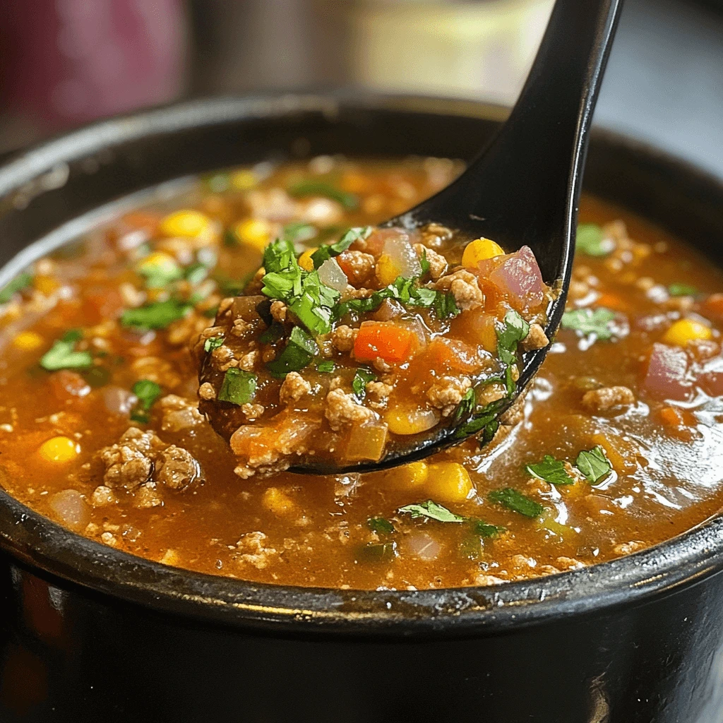 The Best Taco Soup