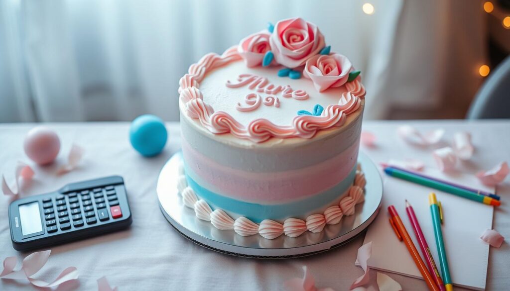 Gender Reveal Cake Budget Planning