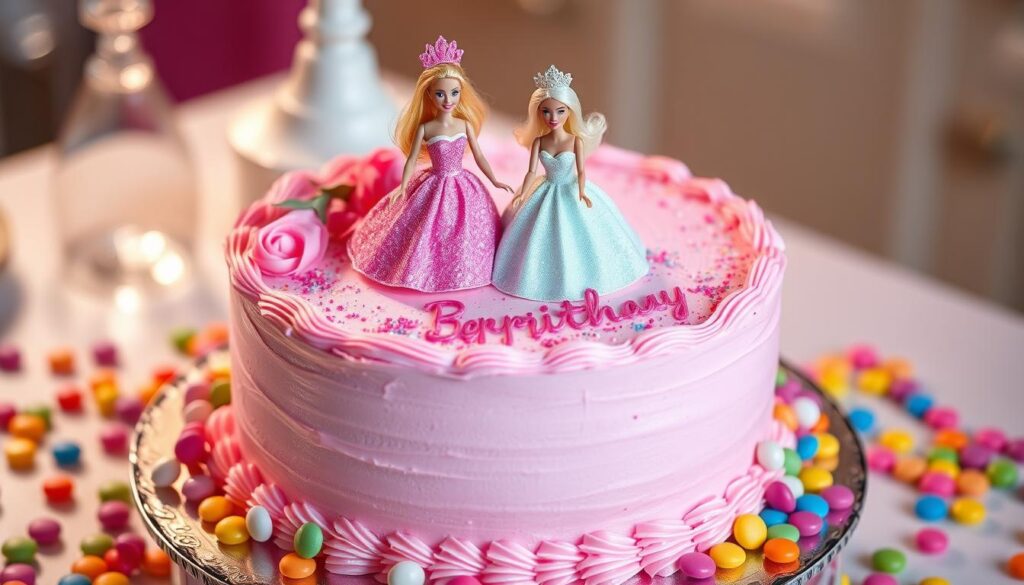 barbie birthday cake